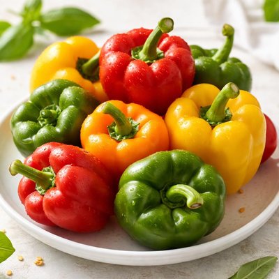 Mixed bell peppers
