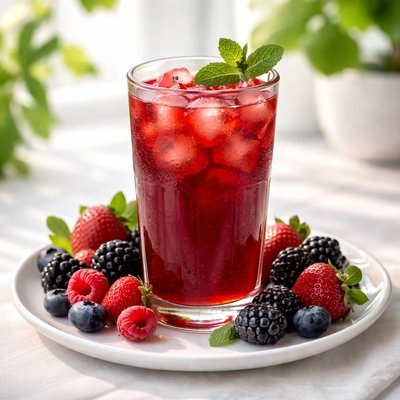 Mixed berry juice