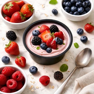 Mixed berry oikos triple zero