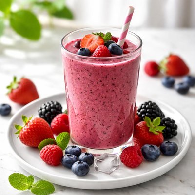 Mixed berry smoothie