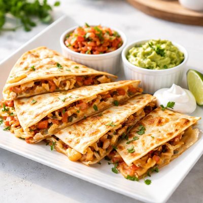 Mixed cheese mexican