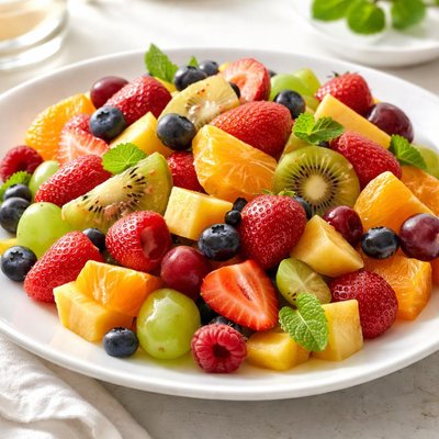 Mixed cut fruits