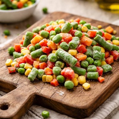 Mixed frozen veg