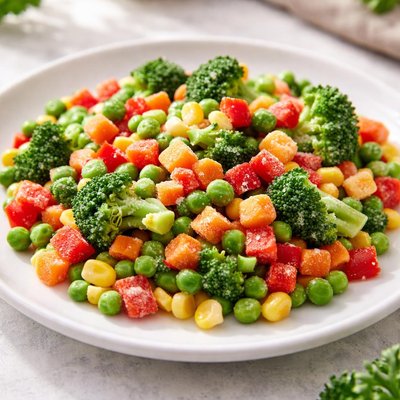 Mixed frozen vegetables