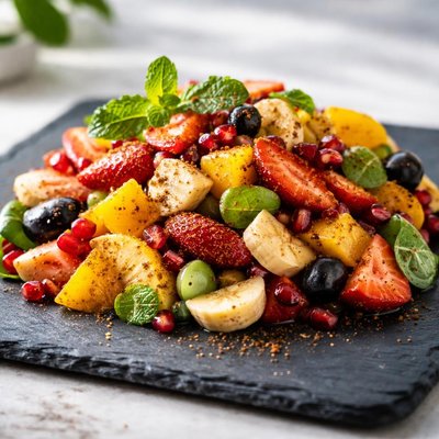 Mixed fruit chaat