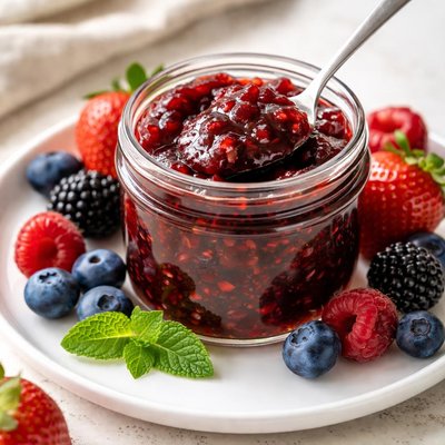 Mixed fruit jam