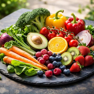 Mixed fruits and vegetables