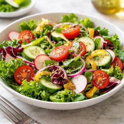 Mixed garden salad