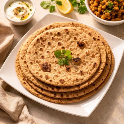Mixed grain chapatis