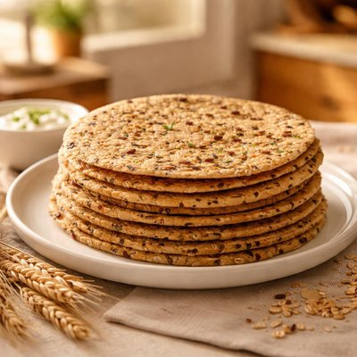 混合谷物煎饼