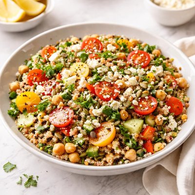 Mixed grain salad