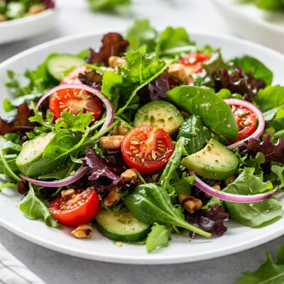 Mixed greens salad