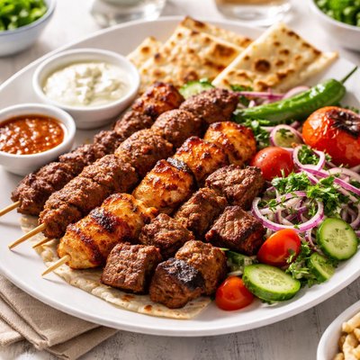 Mixed kebab