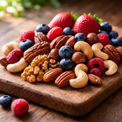 坚果和浆果