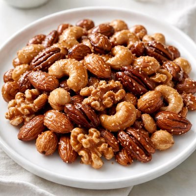 Mixed nuts honey coated