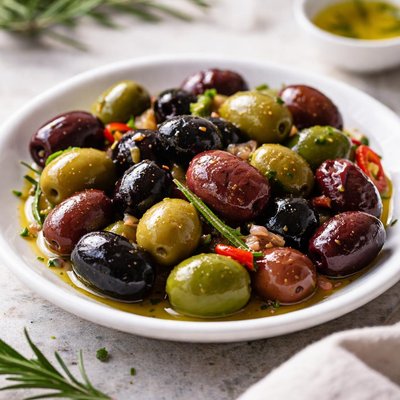 Mixed olives