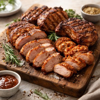 Mixed pork