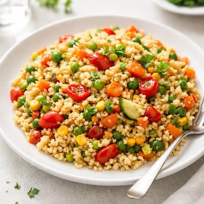 Mixed vegetable bulgur