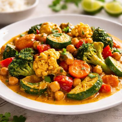 Mixed vegetable curry