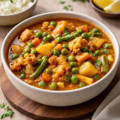 Mixed vegetable gravy