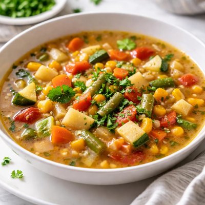 Mixed vegetable soup