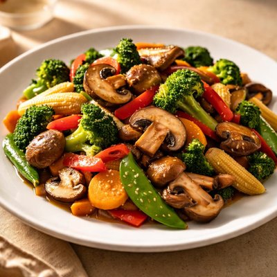 Mixed vegetables with mushroom
