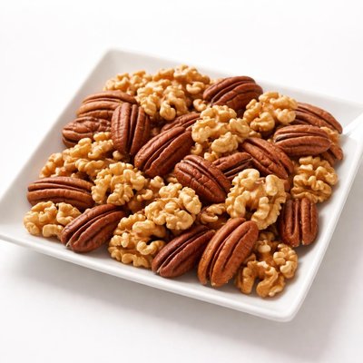 Mixed walnuts and pecans