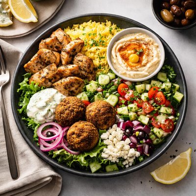 Mixt meditteranean bowl