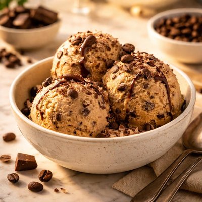 Mocha chip icecream