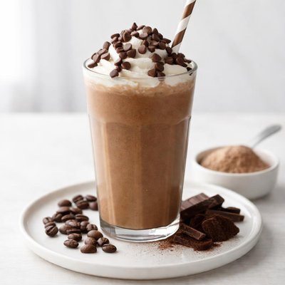 Mocha protein shake