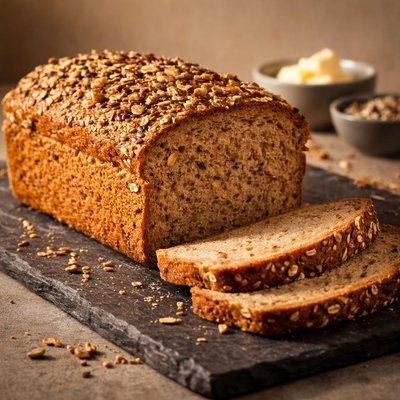 Modern bakery whole grain bread