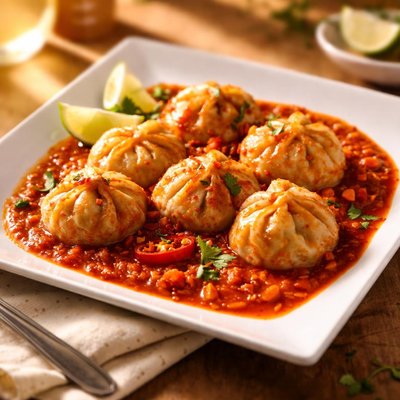 Momos red sauce