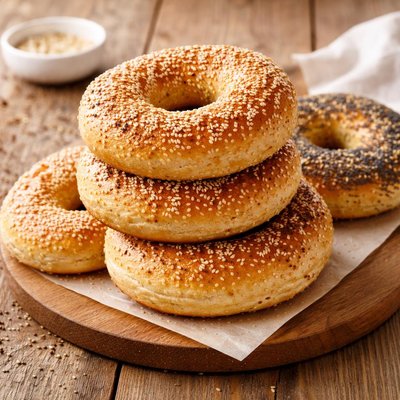 Montreal style bagel