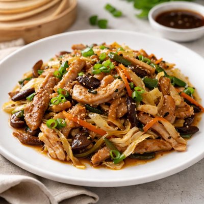 Moo shu pork