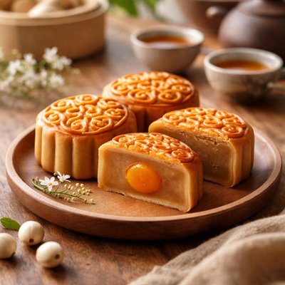 Mooncake lotus