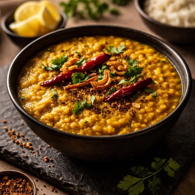 Moong daal cooked