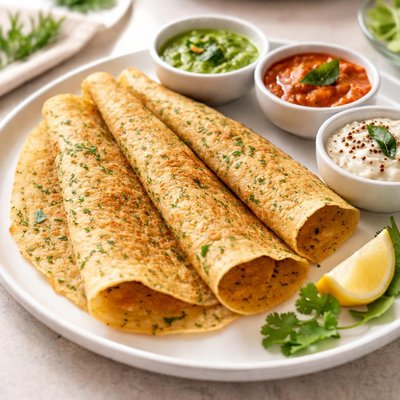 Moong dal dosa