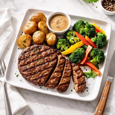 Mornindstar farms steakhouse