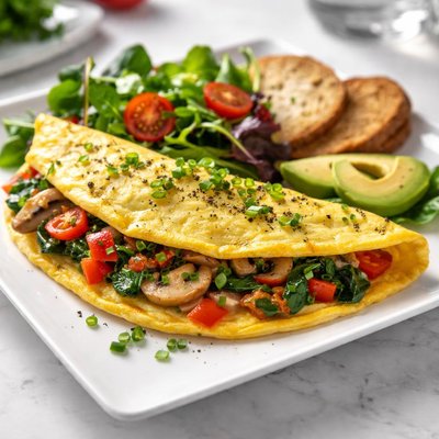 Morning market omelet