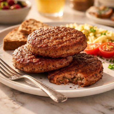 Morning star sausage pattie