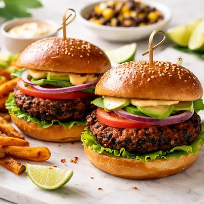 Morningstar spicy black bean burgers