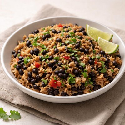 Moro de habichuelas negras