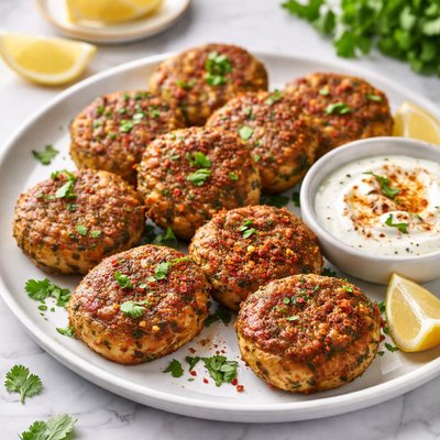 Moroccan fish patties