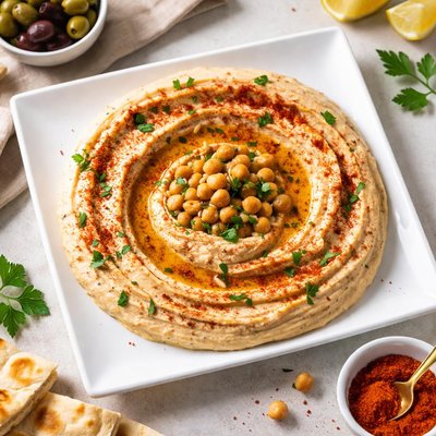 Moroccan hummus