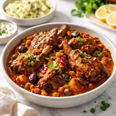 Moroccan lamb