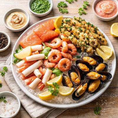 Morrisons seafood selection