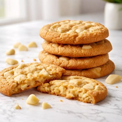 Morrisons white chocolate cookie