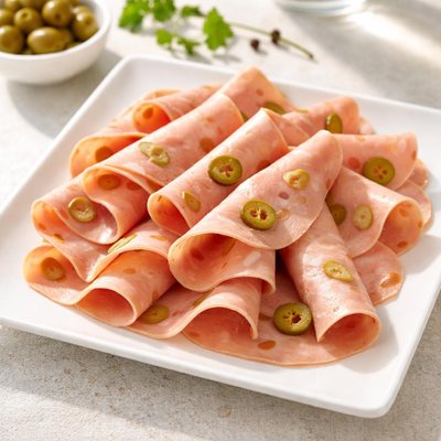 Mortadella aceitunas