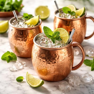 Moscow mule cocktail