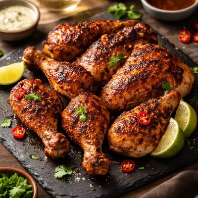 马OUNT BA肯Peri Peri鸡